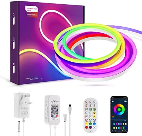 6.5FT/2M Bluetooth LED™ - Neon Rope Lights with Remote APP Control